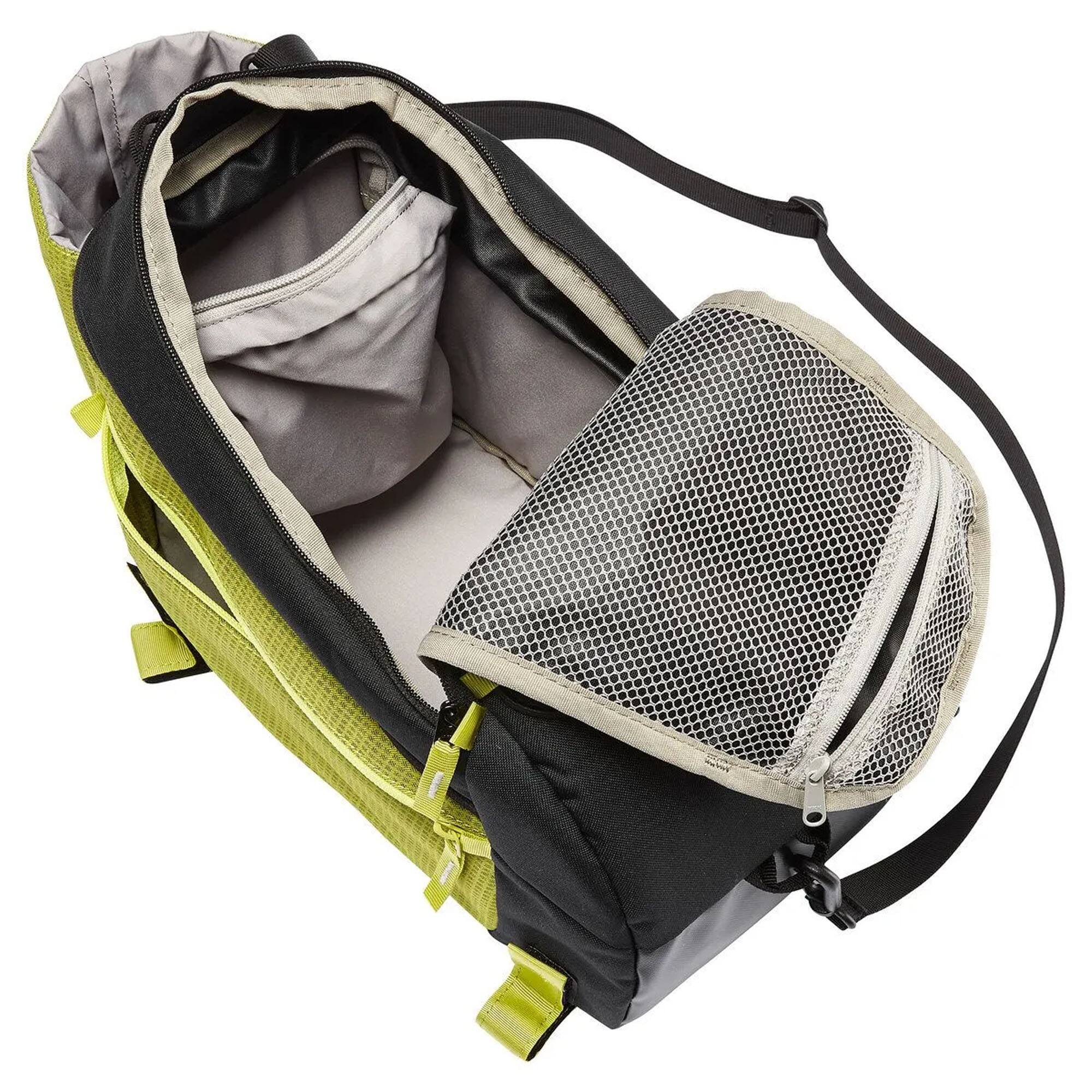 Alt View 2. VAUDE - Vaude Silkroad L Luminum Bike Rack Bag with Detachable Shoulder Strap - Bright Green - Bright Green.