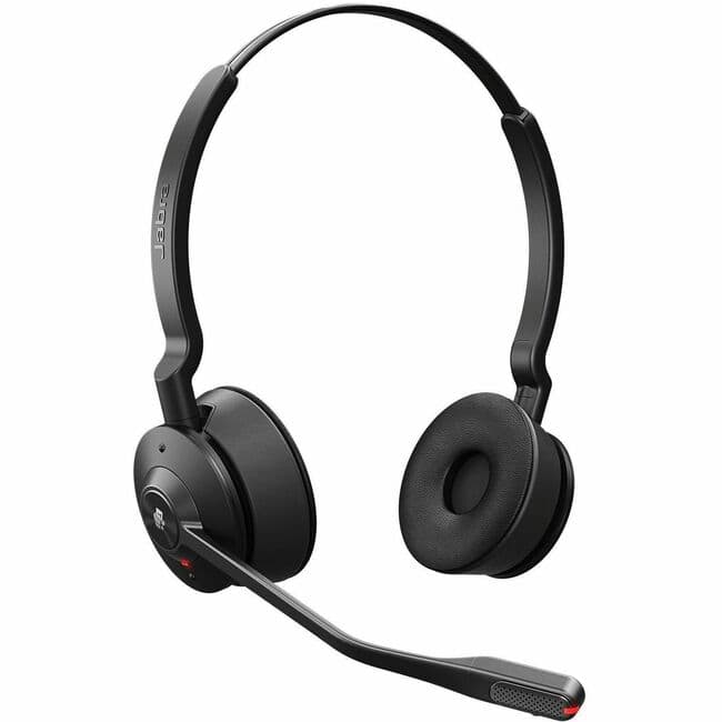 Jabra - Engage 55 SE Headset - Microsoft Teams Certification - Stereo - USB Type C - Wired/Wireless - DECT - 490 ft - 40 - Black