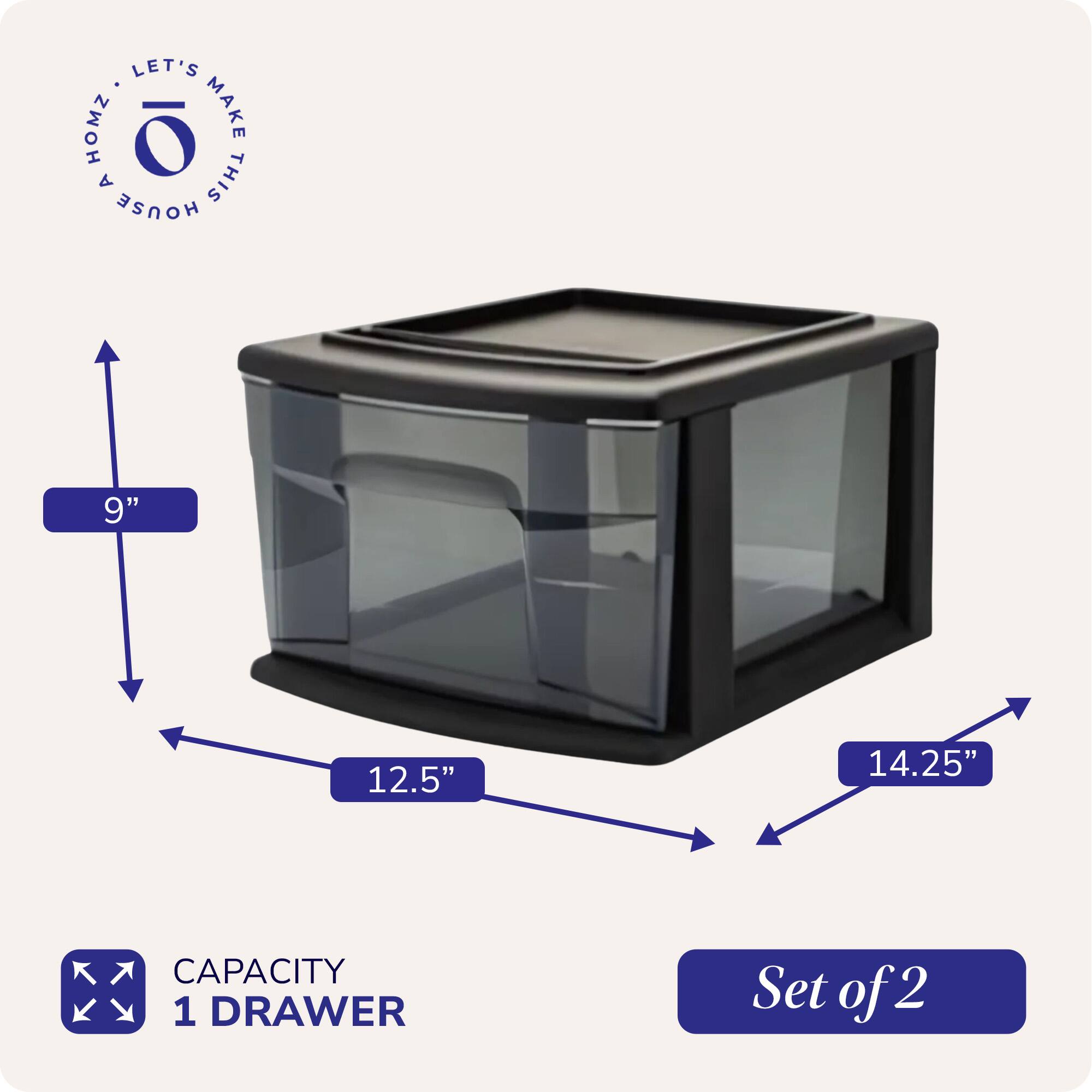 LET'S MAKE THIS HOUSE YOUR HOME

9" x 12.5" x 14.25"

CAPACITY 1 DRAWER

Set of 2