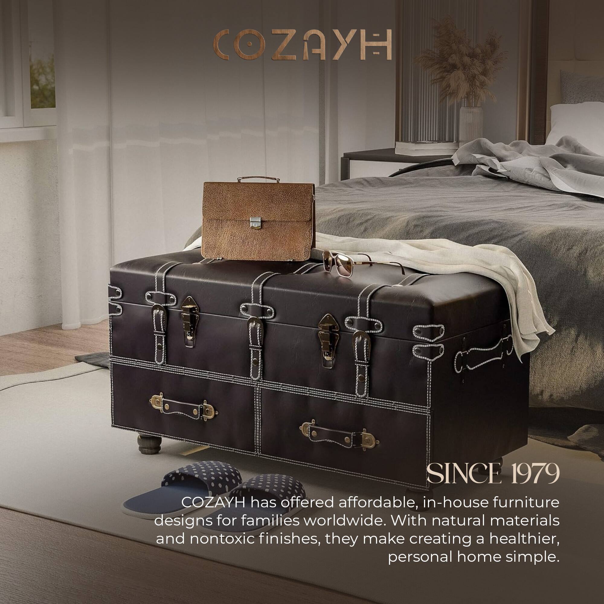 COZAYH SINCE 1979

COZAYH has offered affordable, in-house furniture designs for families worldwide. With natural materials and nontoxic finishes, they make creating a healthier, personal home simple.