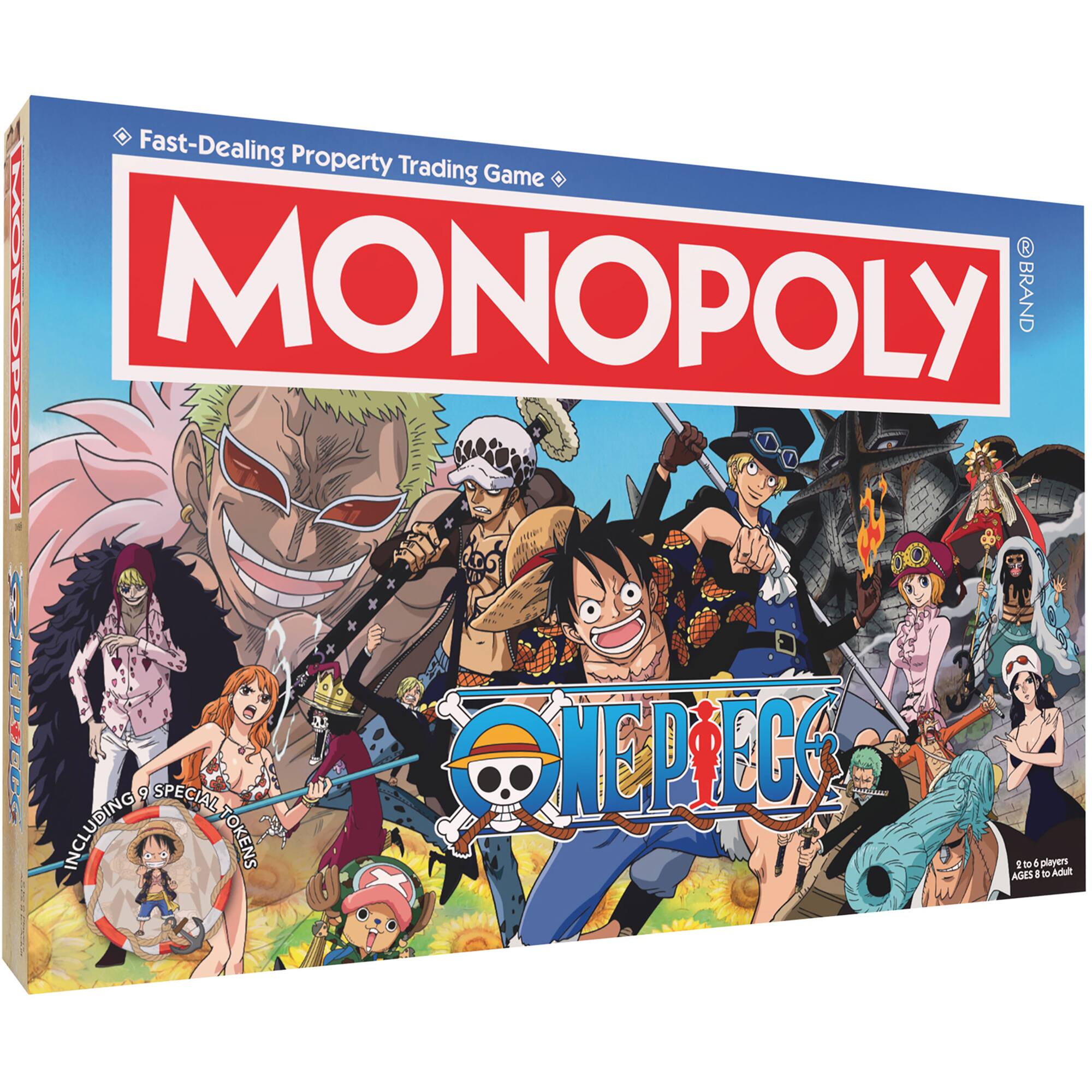 Fast-Dealing Property Trading Game Monopoly @Brand CFIEL 9 SPECIAL NERECO INCLUDING TOKENS 3 AGES I to 4 I players to Adult.