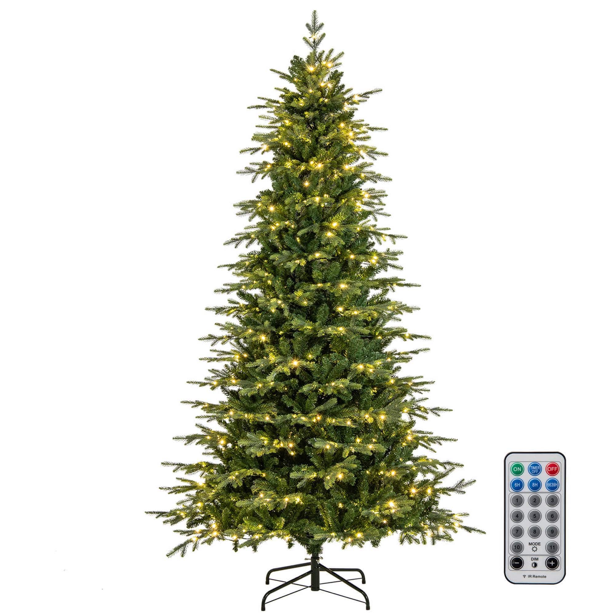 Costway 9 FT Artificial Christmas Tree with 1770 Branch Tips 560