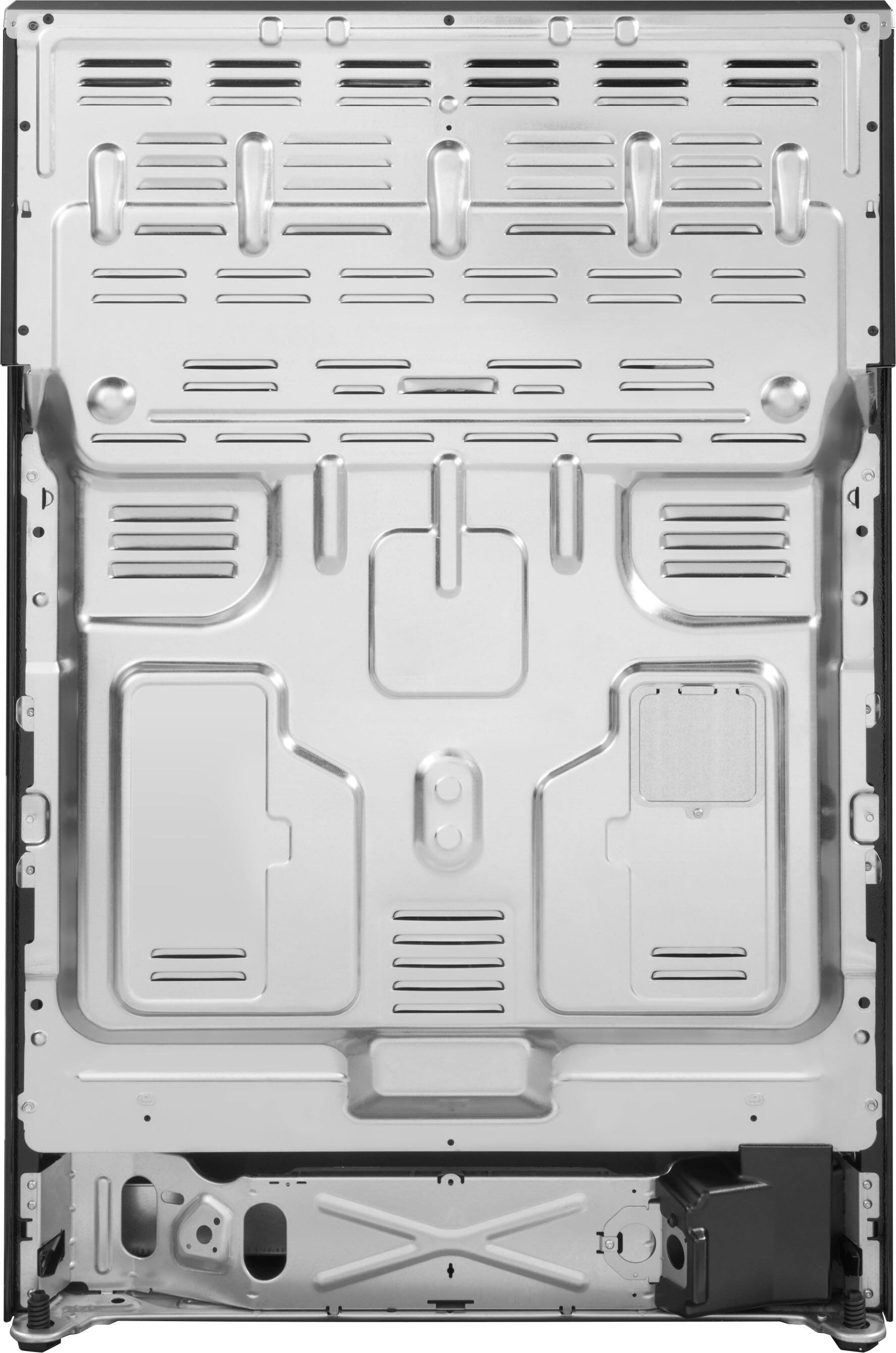 Alt View 16. Insignia™ - 5.3 Cu. Ft. Freestanding Electric Range with Dual-Size Burner and Storage Drawer - Stainless Steel.