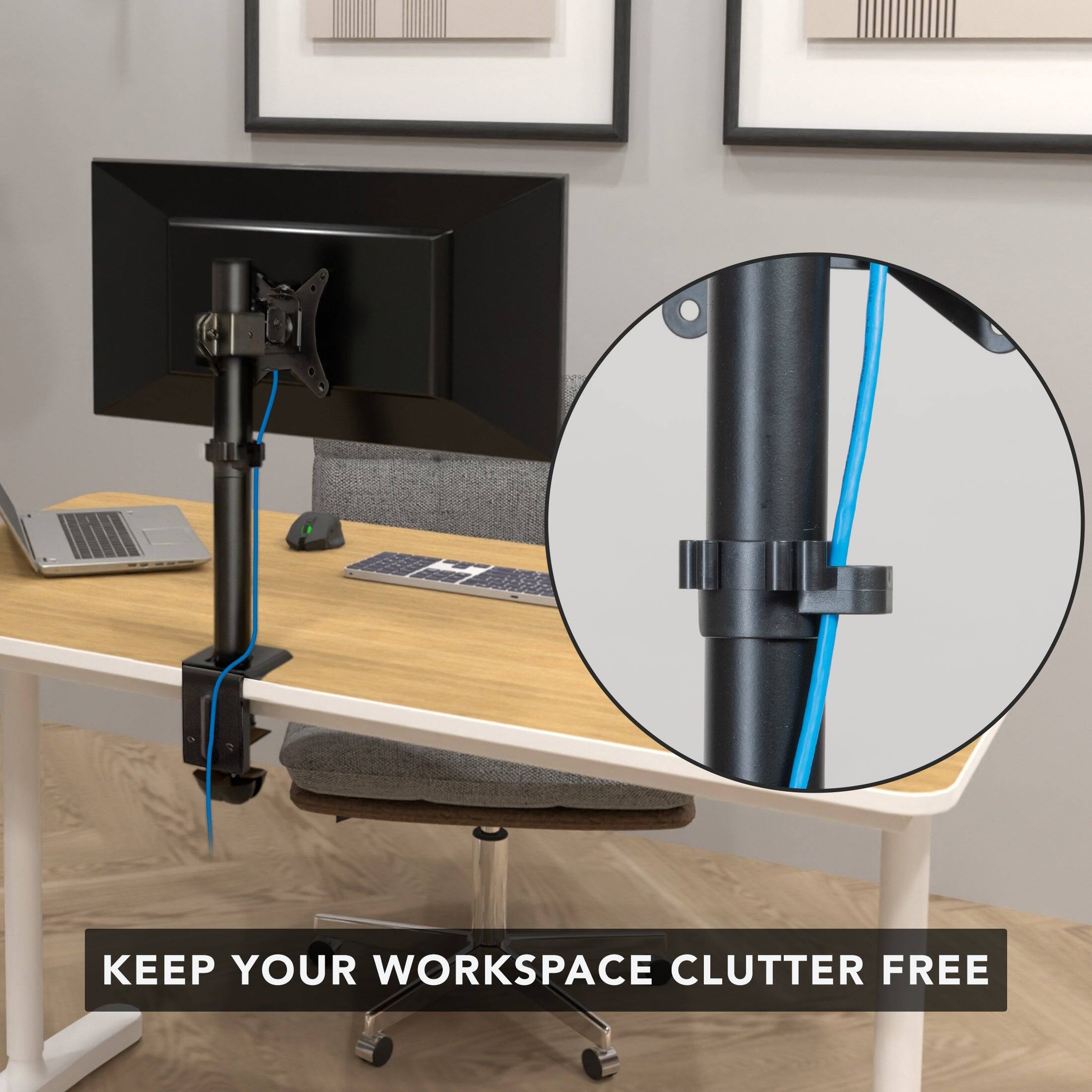 KEEP YOUR WORKSPACE CLUTTER FREE
