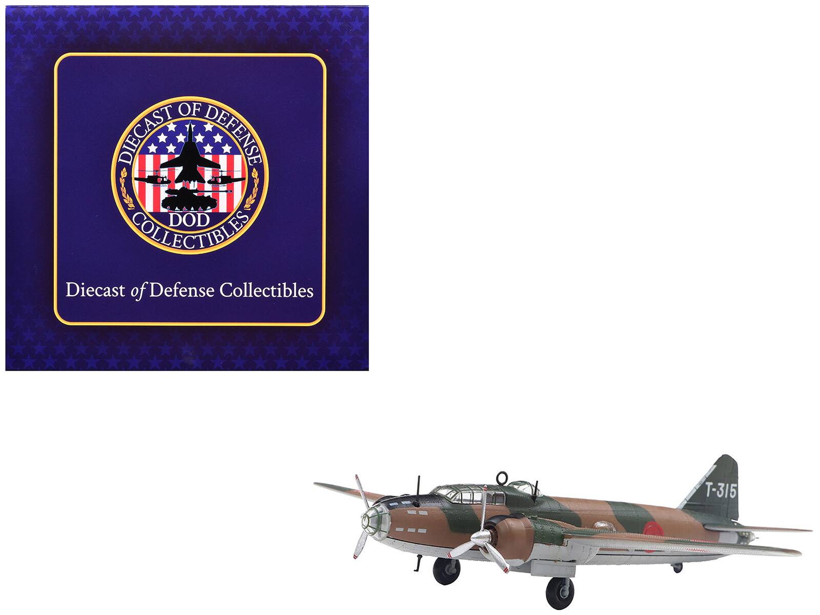 Diecast of Defense Collectibles  
DOD  
Diecast of Defense Collectibles  
T-315