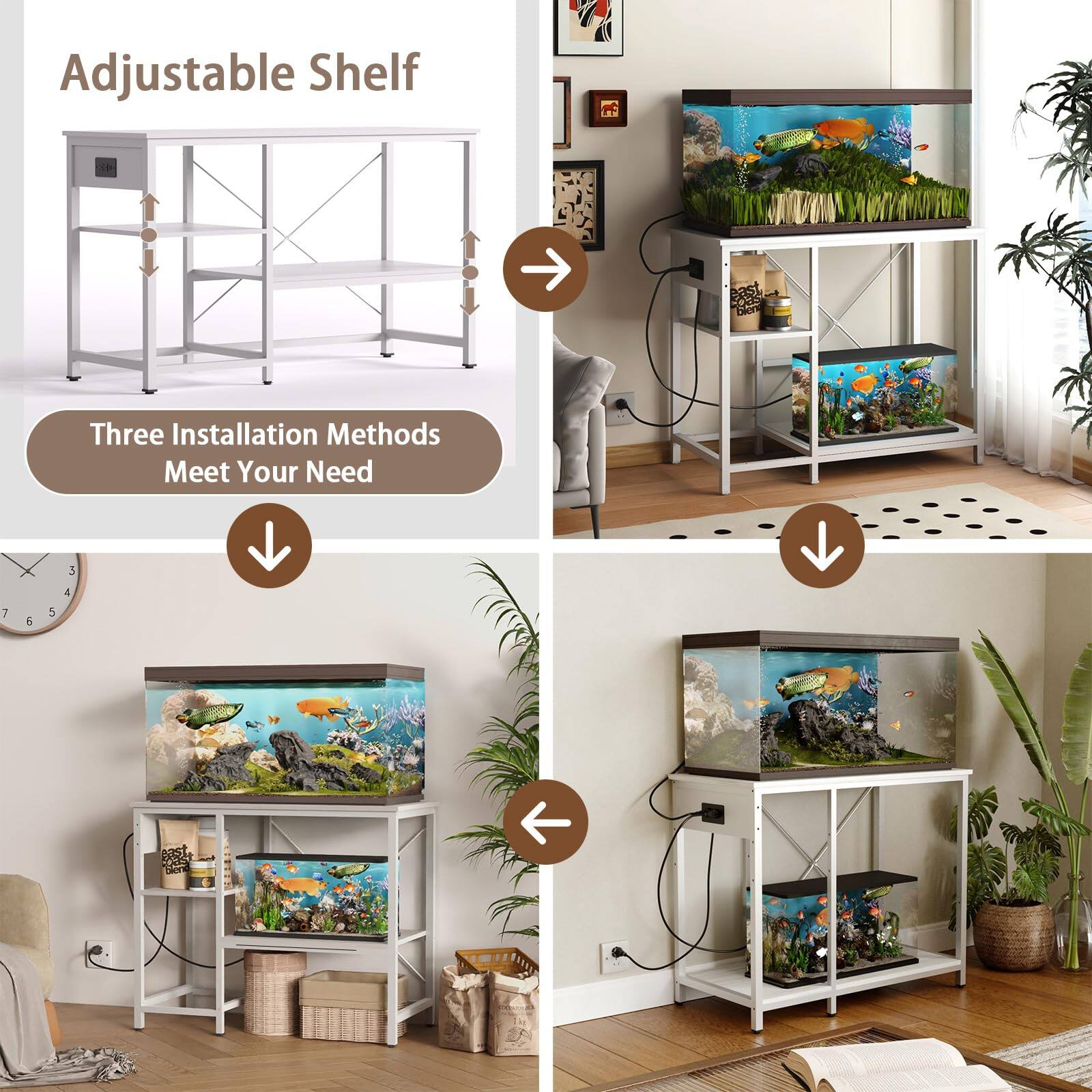 Adjustable Shelf

Three Installation Methods Meet Your Need