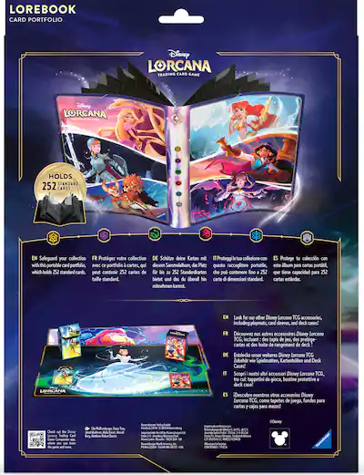 Disney Lorcana Fabled Portfolio Disney Lorcana Fabled Portfolio