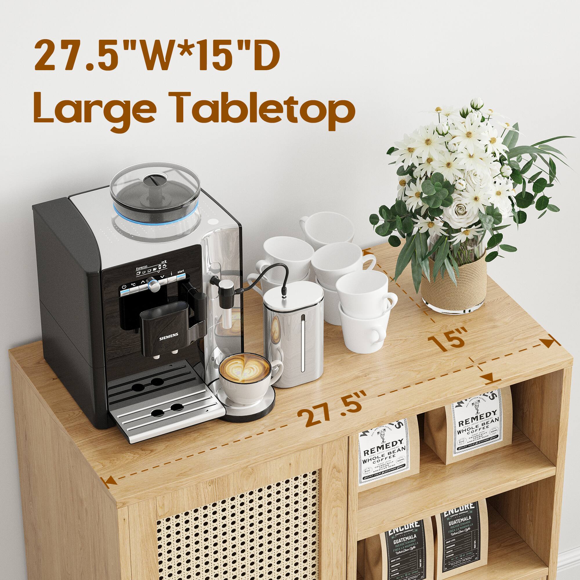 27.5"W*15"D Large Tabletop

SIEMENS

15" x 27.5" REMEDY WHOLE COFFEE BEAN

ENCORE GUATEMALA