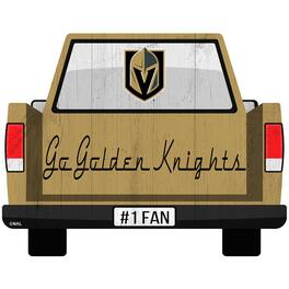 Fan Creations - Vegas Golden Knights 12'' x 12'' Truck Back D-cor - Multicolor