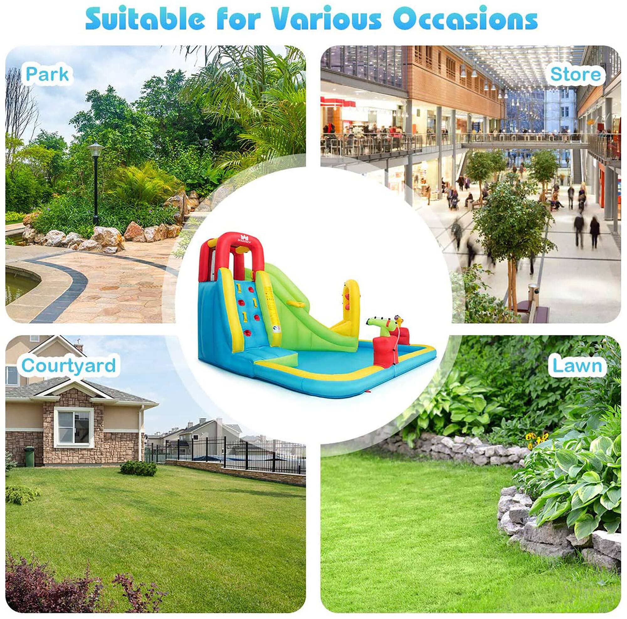 Suitable for Various Occasions

- Park
- Store
- Courtyard
- Lawn