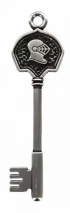 Nerd Block - Resident Evil Arcade Block Helmet Metal Key Replica