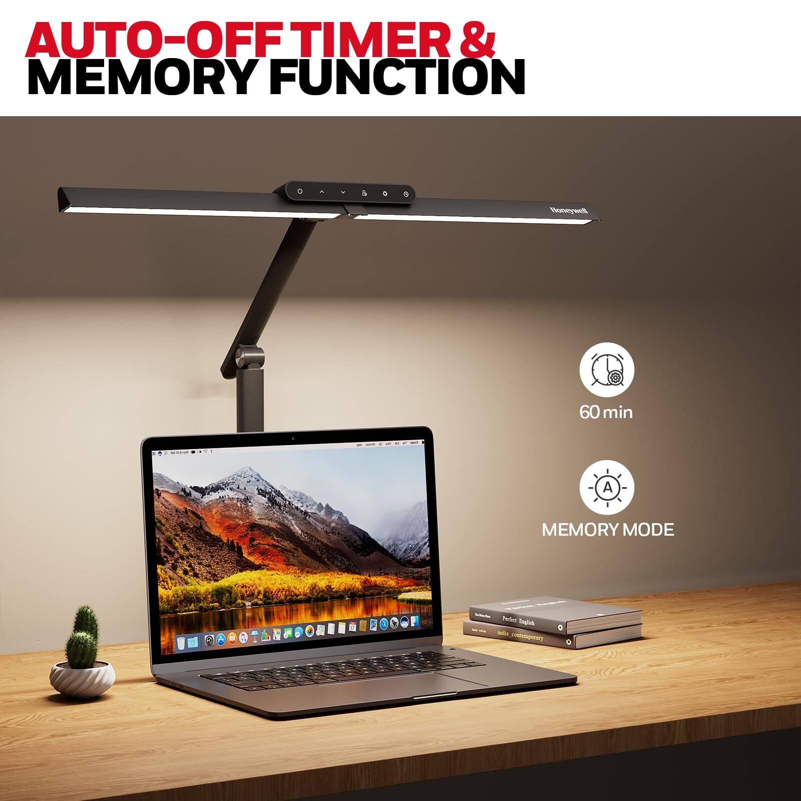 AUTO-OFF TIMER & MEMORY FUNCTION

60 min

MEMORY MODE