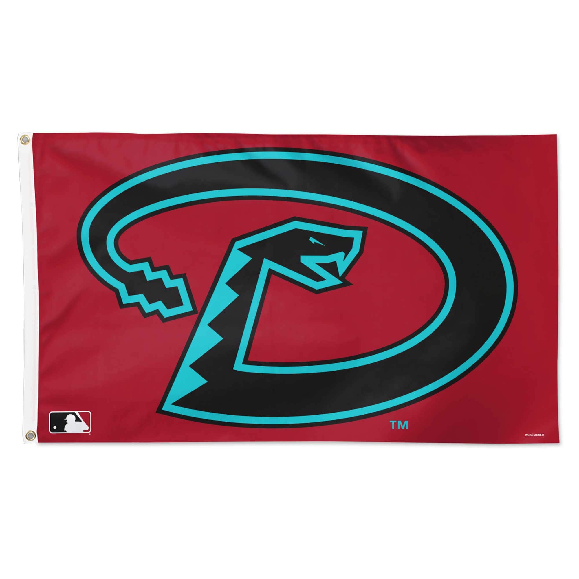 WinCraft - Arizona Diamondbacks 3' x 5' Single-Sided Deluxe Flag - Multicolor
