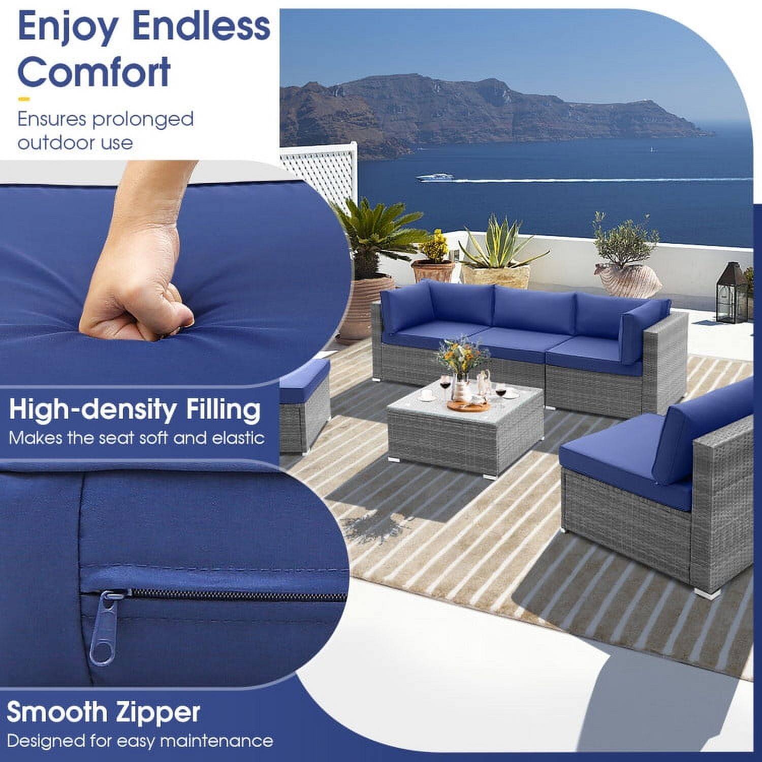 Enjoy Endless Comfort  
Ensures prolonged outdoor use  

High-density Filling  
Makes the seat soft and elastic  

Smooth Zipper  
Designed for easy maintenance