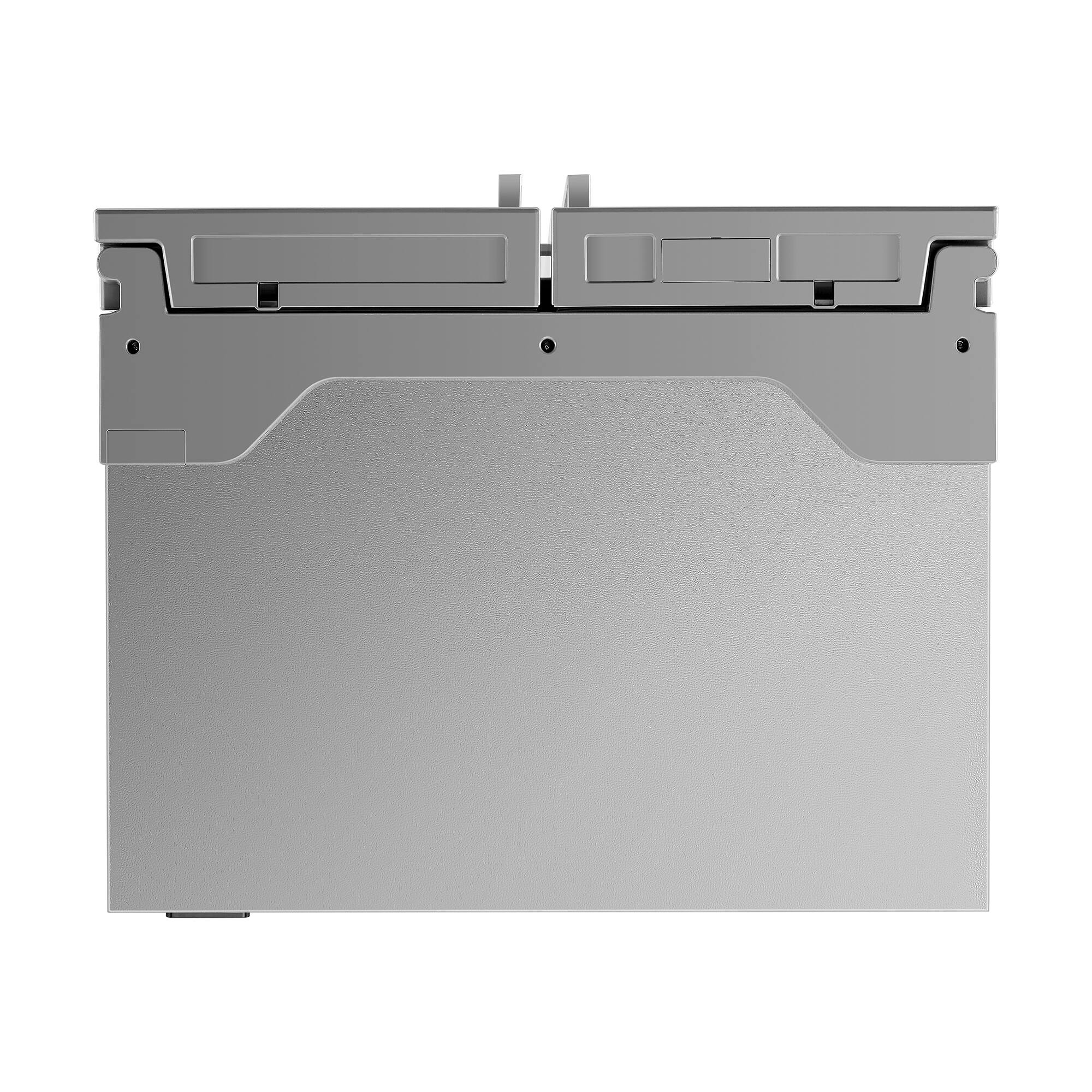 Alt View 10. COSMO - COS-FDR223GWSS 22.4 cu. ft. 3-Door French Door Refrigerator with Water Dispenser and Automatic Ice Maker - Stainless Steel.