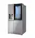 Alt View 3. LG - 23 Cu. Ft. Side-by-Side Counter-Depth Smart Refrigerator with Craft Ice - PrintProof Stainless Steel.