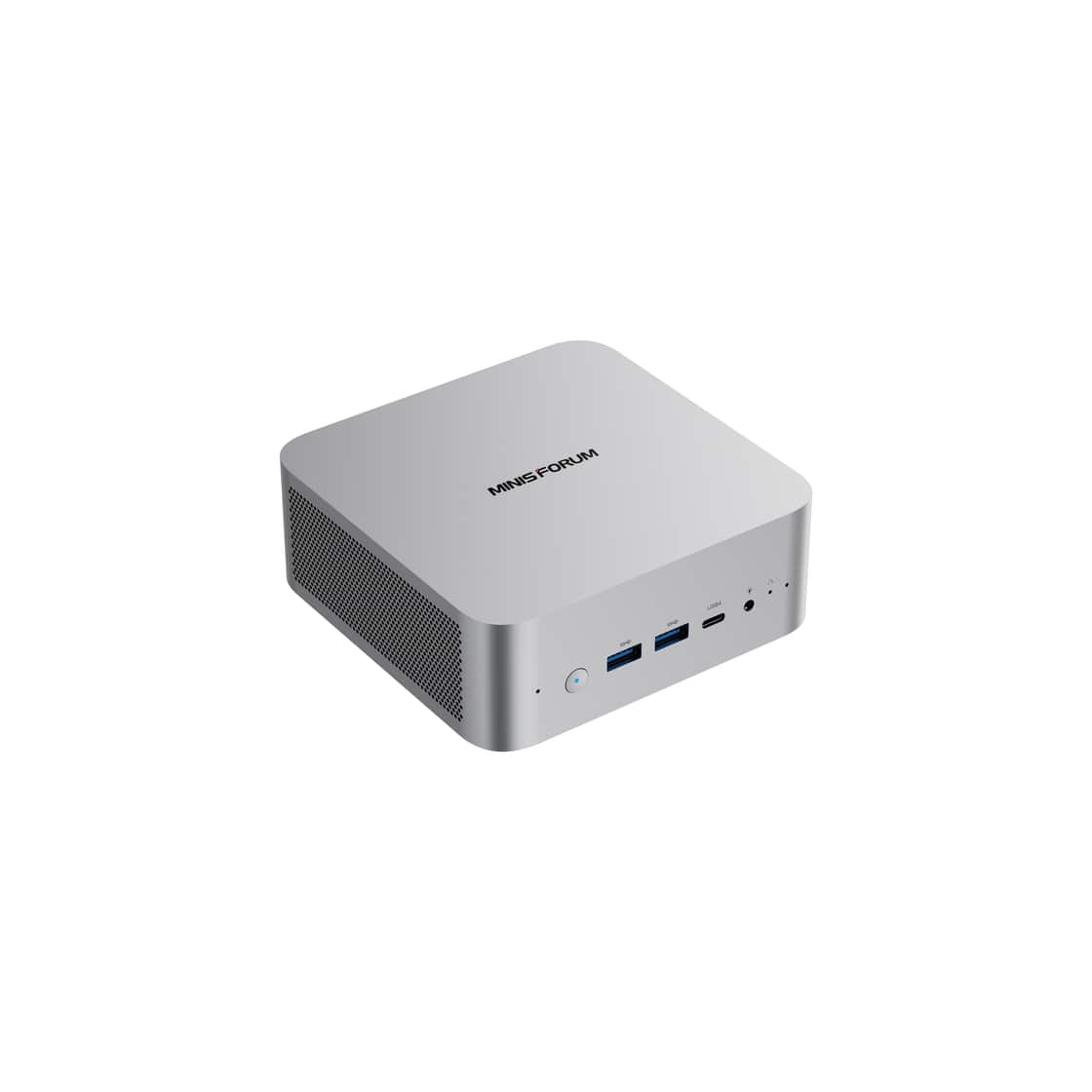 Minisforum - AI X1 Mini Desktop PC, AMD Ryzen 7 255, 32GB RAM, 1TB SSD - Silver