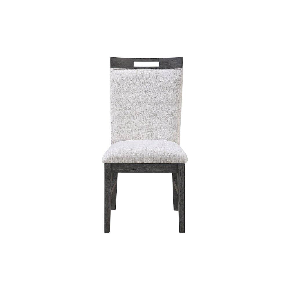 Left. Global Furniture USA - D4239 Dining Chair - Light Grey.