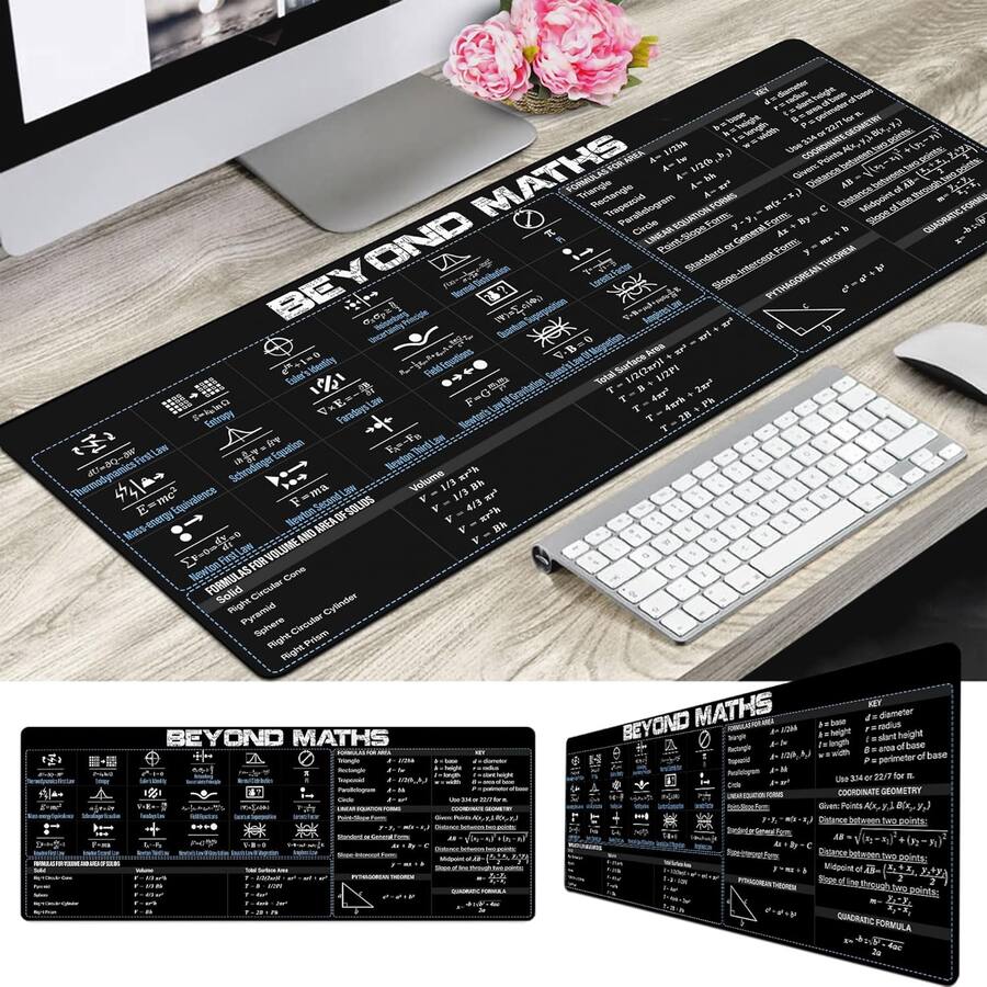 Math Formulas Student Designfullprint Beyond Maths Reference Mouse Pad – Math & Physics ...