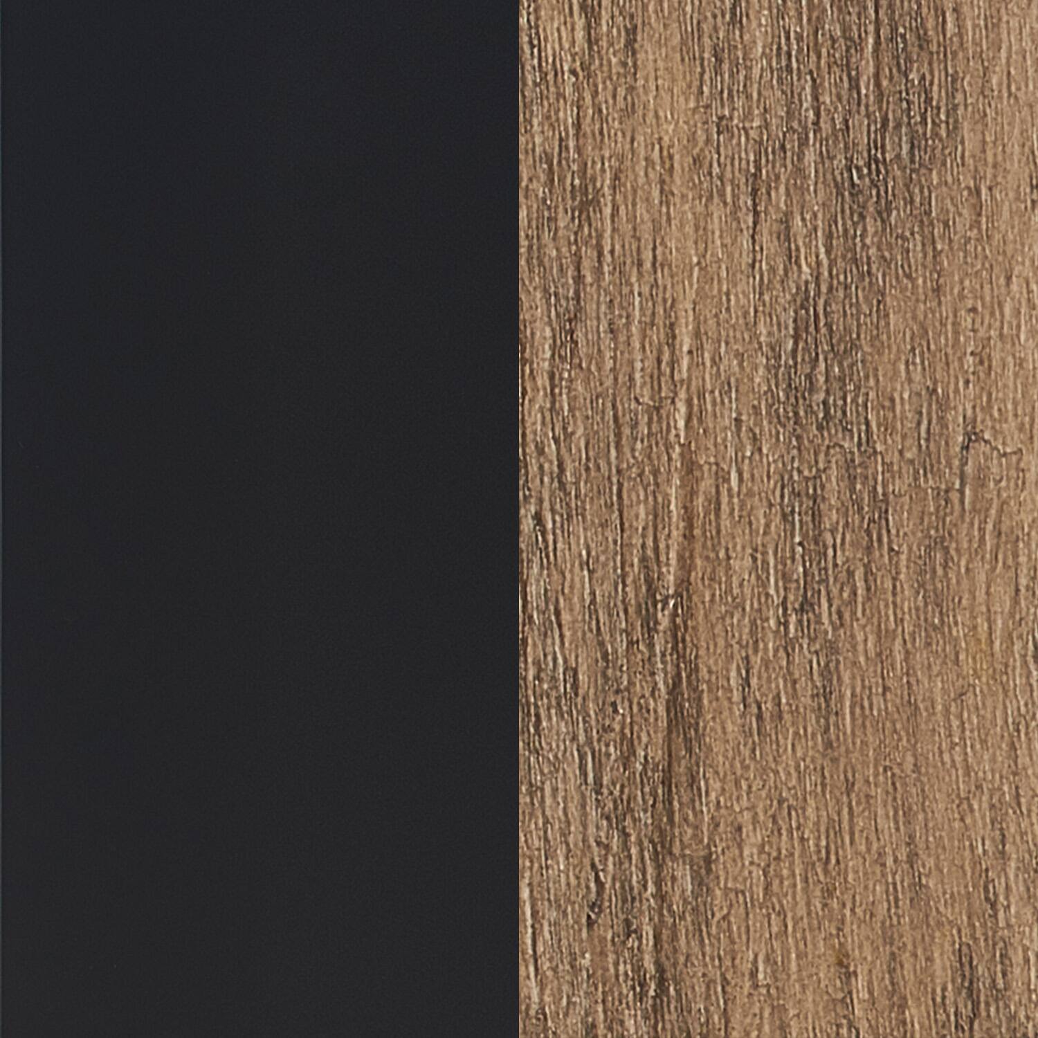 Alt View 4. Tommy Hilfiger - Tommy Hilfiger Elmhurst Dining Table, Black and Weathered Grey - Black and Weathered Gray.