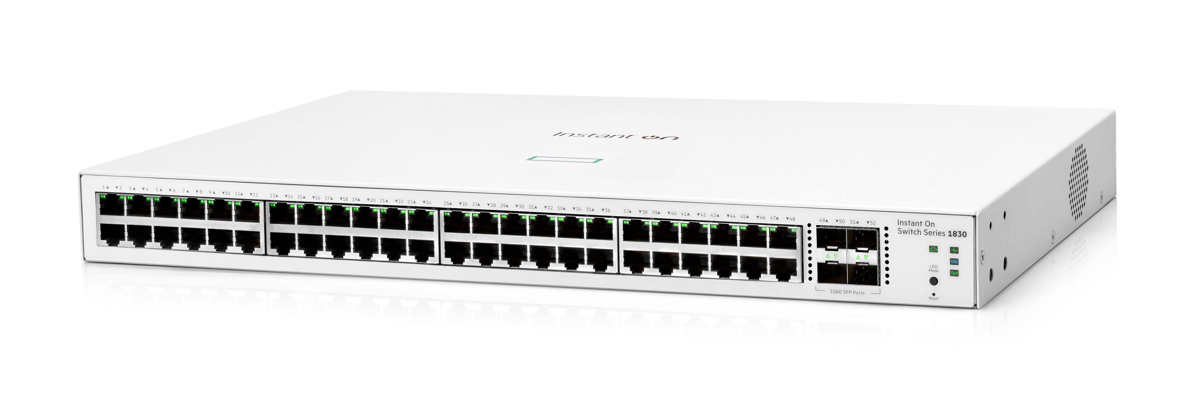 Instant On Switch Series 1830 L  
10/100/1000 SFP Ports