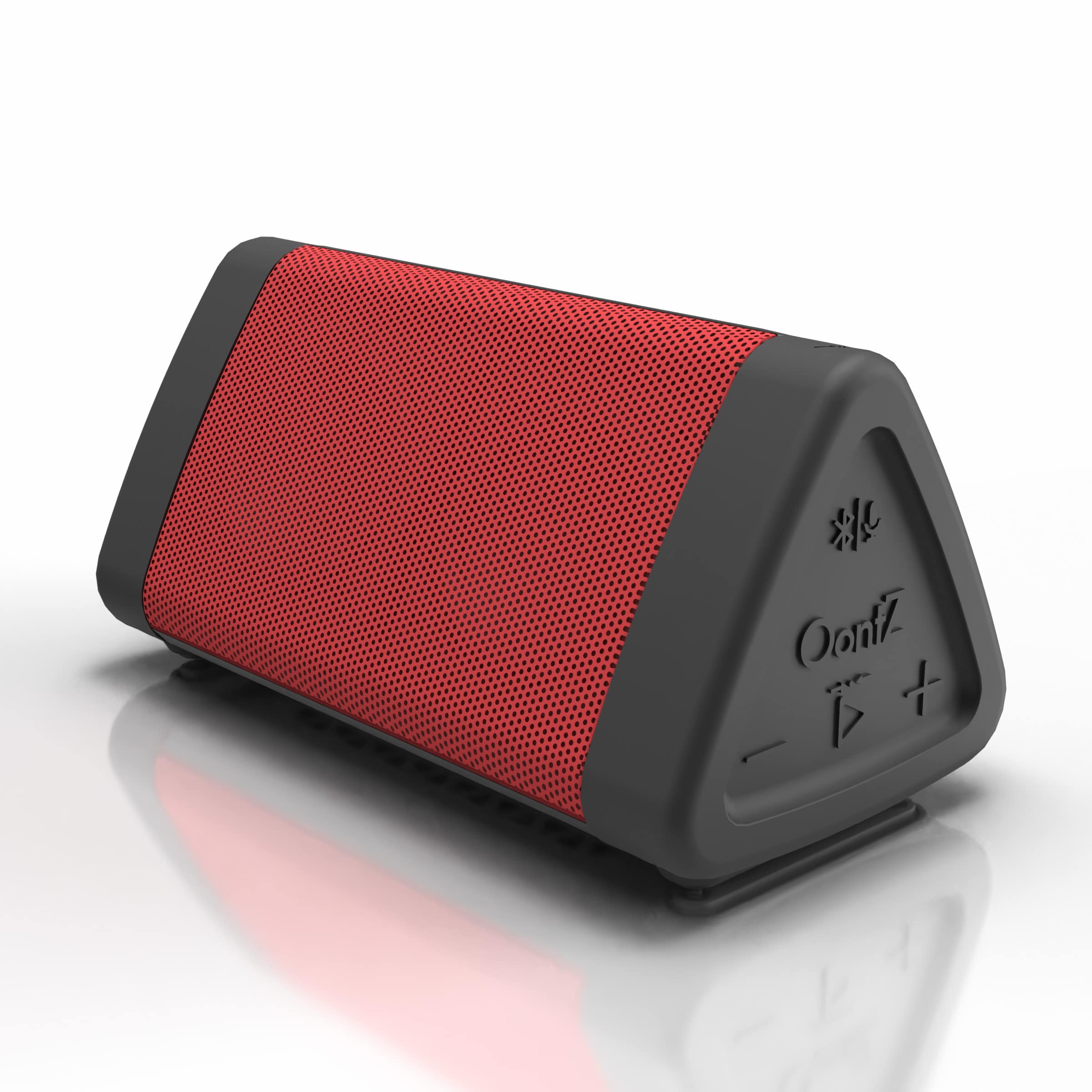 Photos - Portable Speaker OontZ - 3 Wireless Bluetooth Speaker - Red