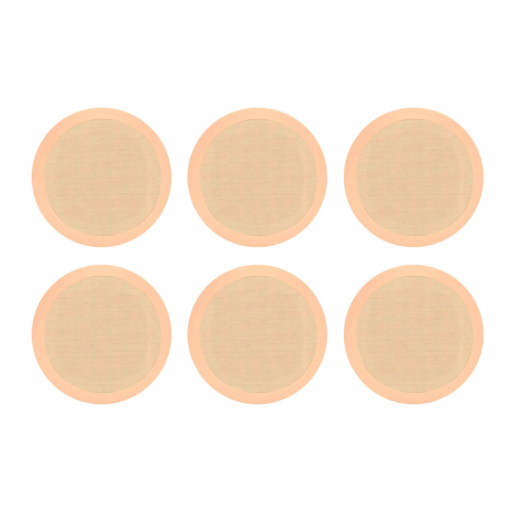 Front. Pyle - Pyle PDIC Series 200W 6.5" Round Flush Mount In Wall/In Ceiling Speakers, 3 Pair.