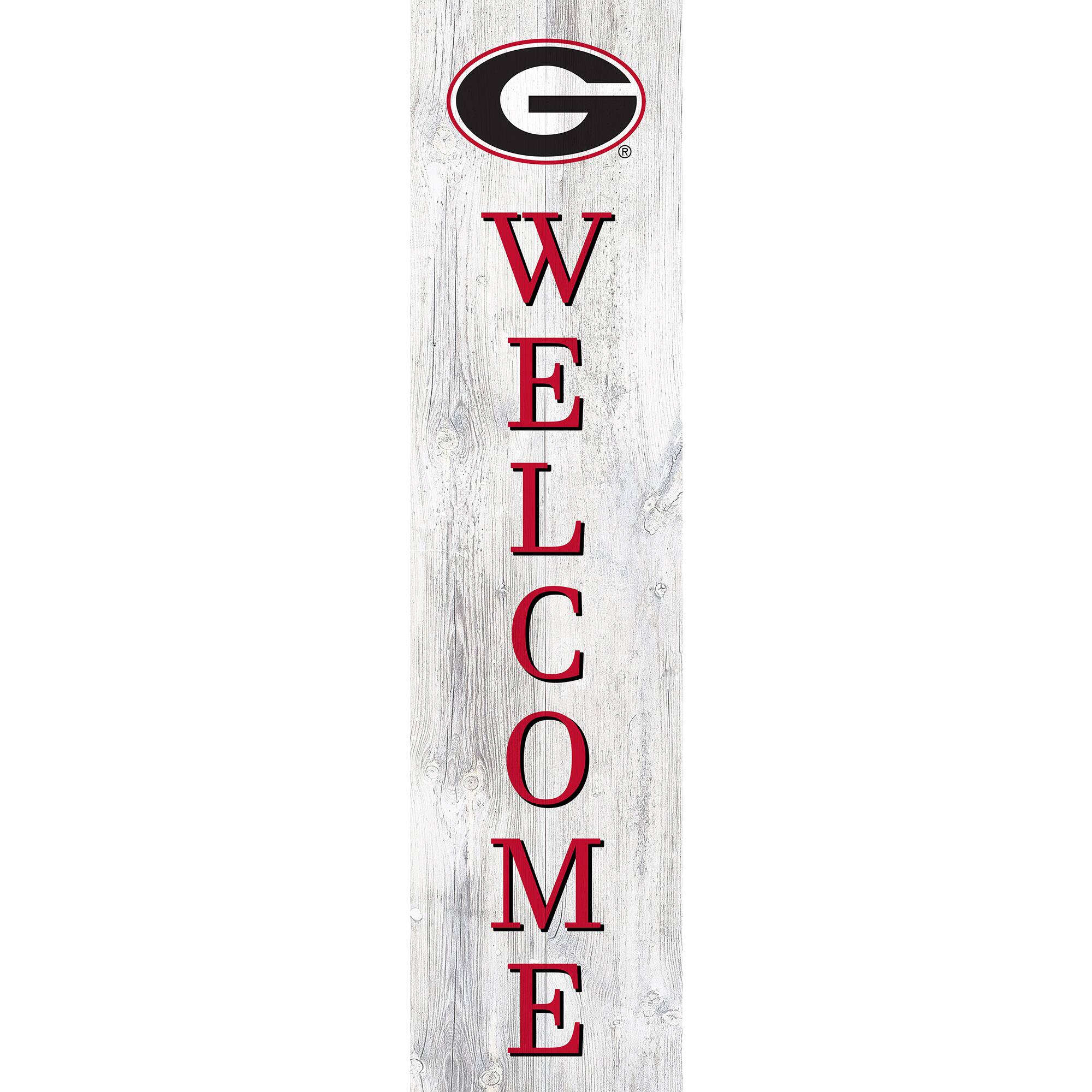 Fan Creations - Georgia Bulldogs 48'' Welcome Leaner - Multicolor price history on PriceWatchPro