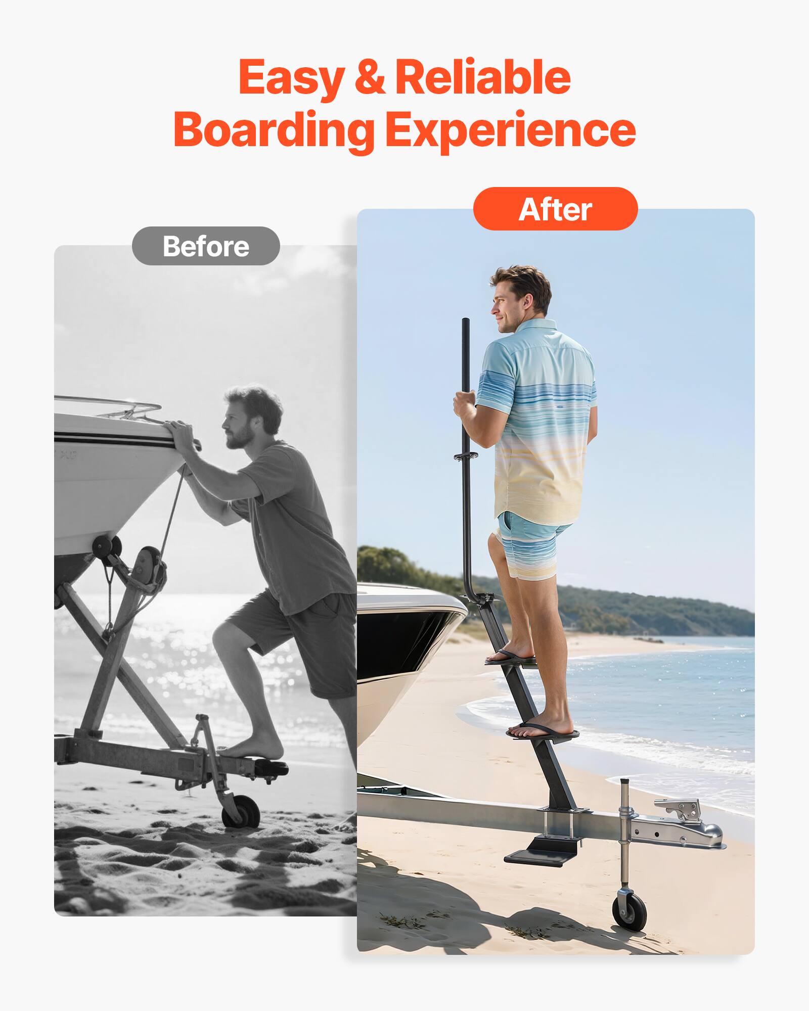 Easy & Reliable Boarding Experience

Before

After