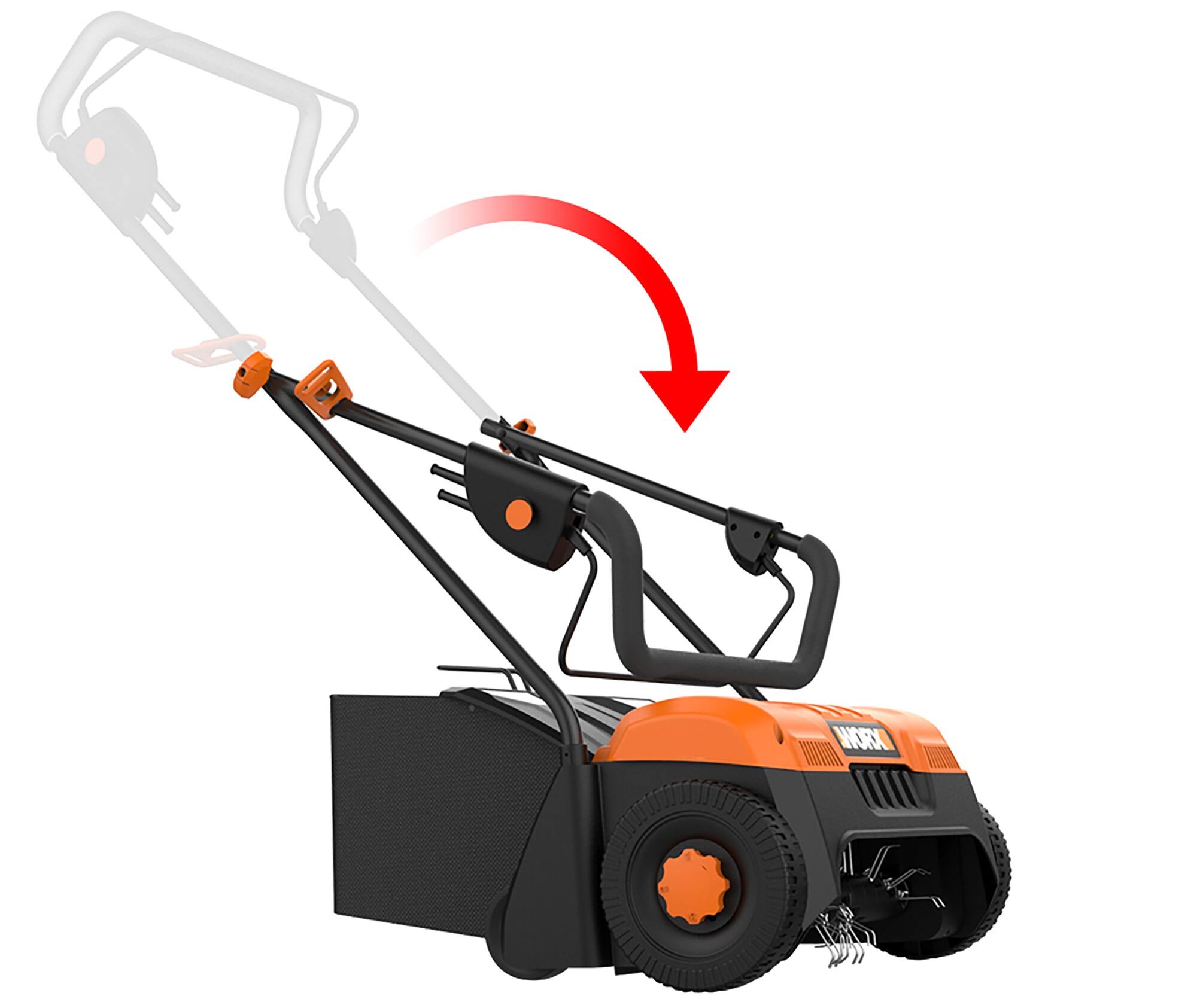 Alt View 18. WORX - 12 AMP 14" Electric Dethatcher - Black.