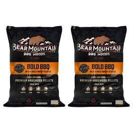 Bear Mountain BBQ - Hardwood Bold Craft Blends Smoker Pellets, 20 Pounds (2 Pack)
