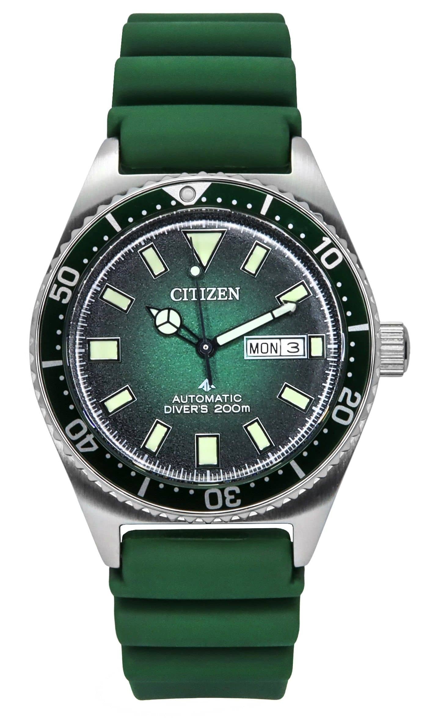 Citizen Promaster Polyurethane Strap Dial Automatic Diver's NY0121