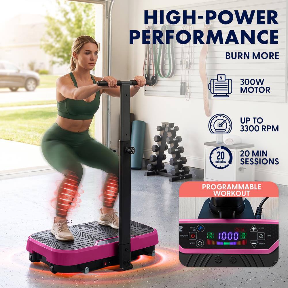 HIGH-POWER PERFORMANCE  
BURN MORE  
300W MOTOR  
UP TO 3300 RPM  
20 MIN SESSIONS  
PROGRAMMABLE WORKOUT