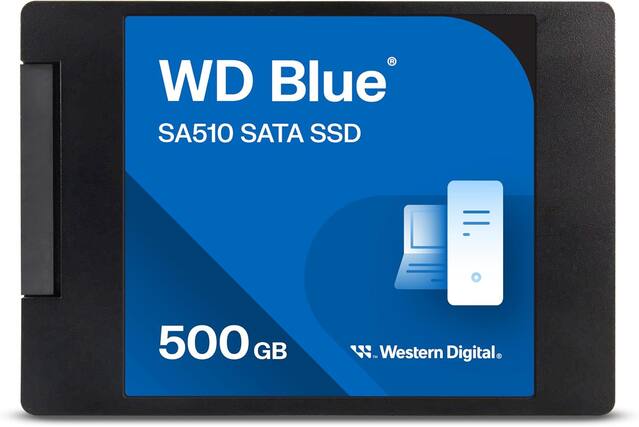 WD Blue
SA510 SATA SSD
500 GB
Western Digital