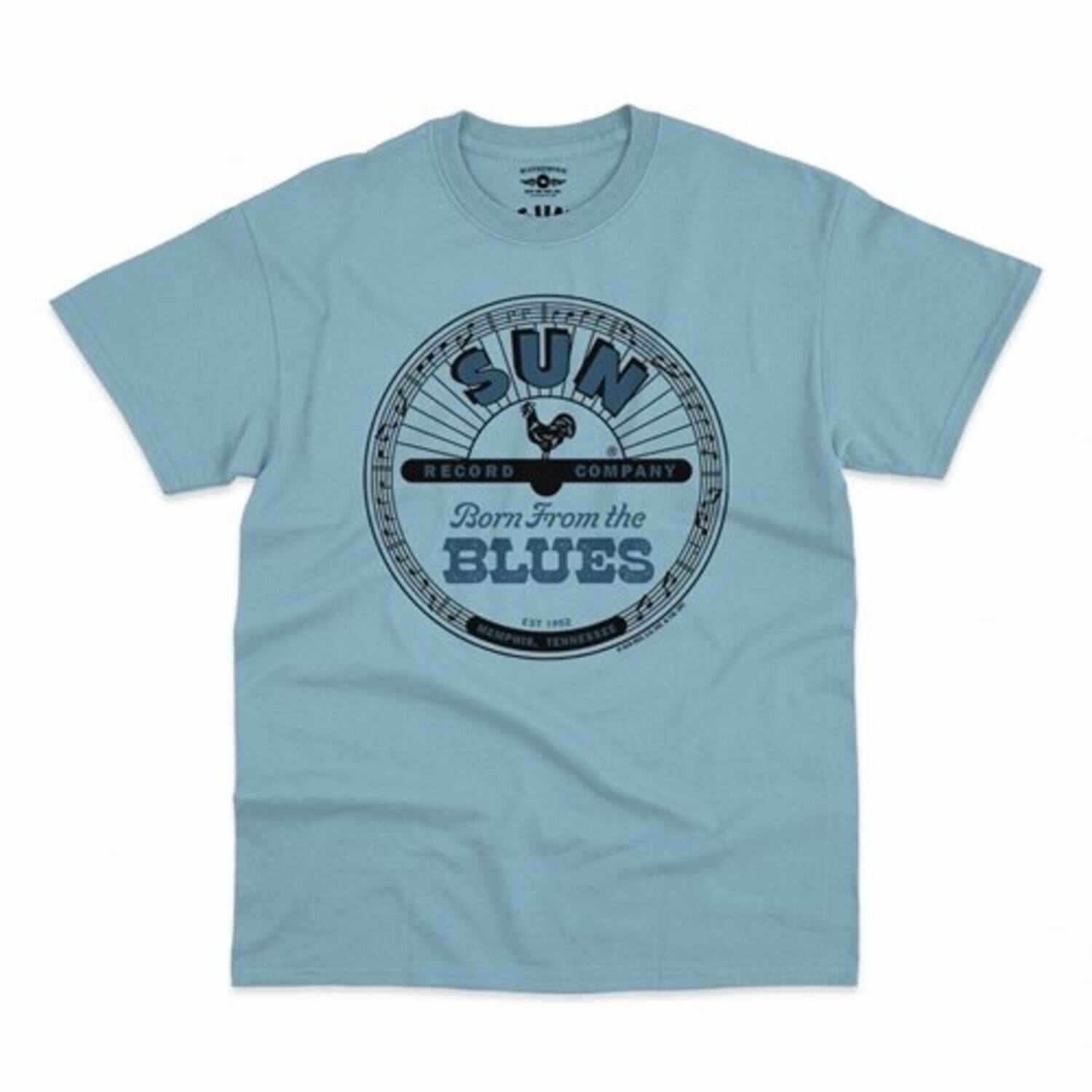 Sun Records Company  
Born From the Blues  
Est 1952  
Memphis, Tennessee