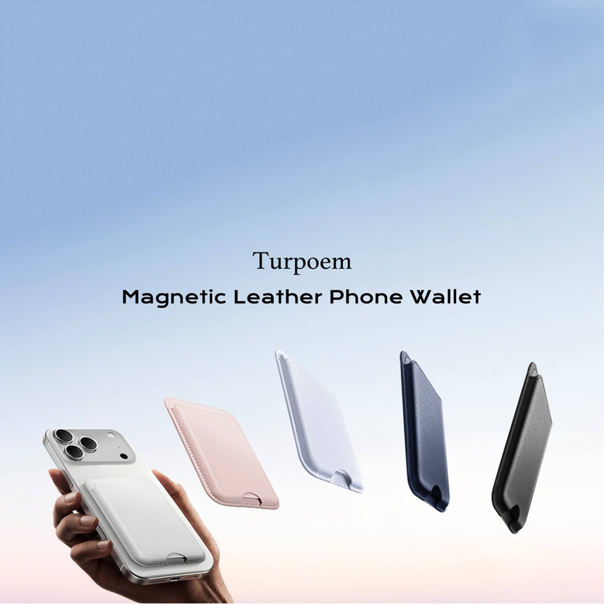 Turpoem  
Magnetic Leather Phone Wallet