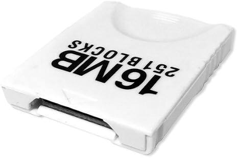 Angle. Old Skool - 16MB Memory Card for GameCube & Wii - White.