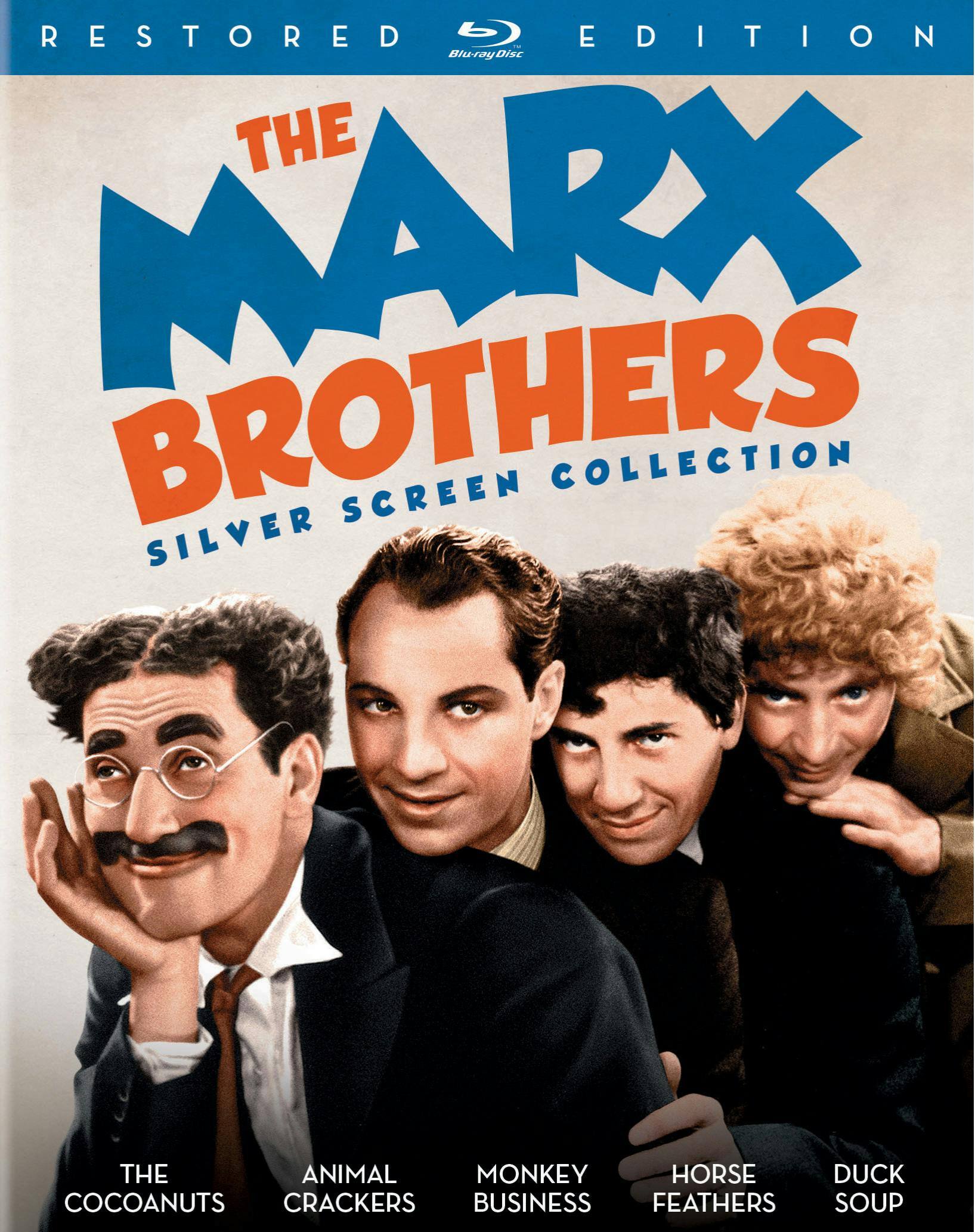 The Marx Brothers Silver Screen Collection (Restored) [Blu-ray] [Standard]