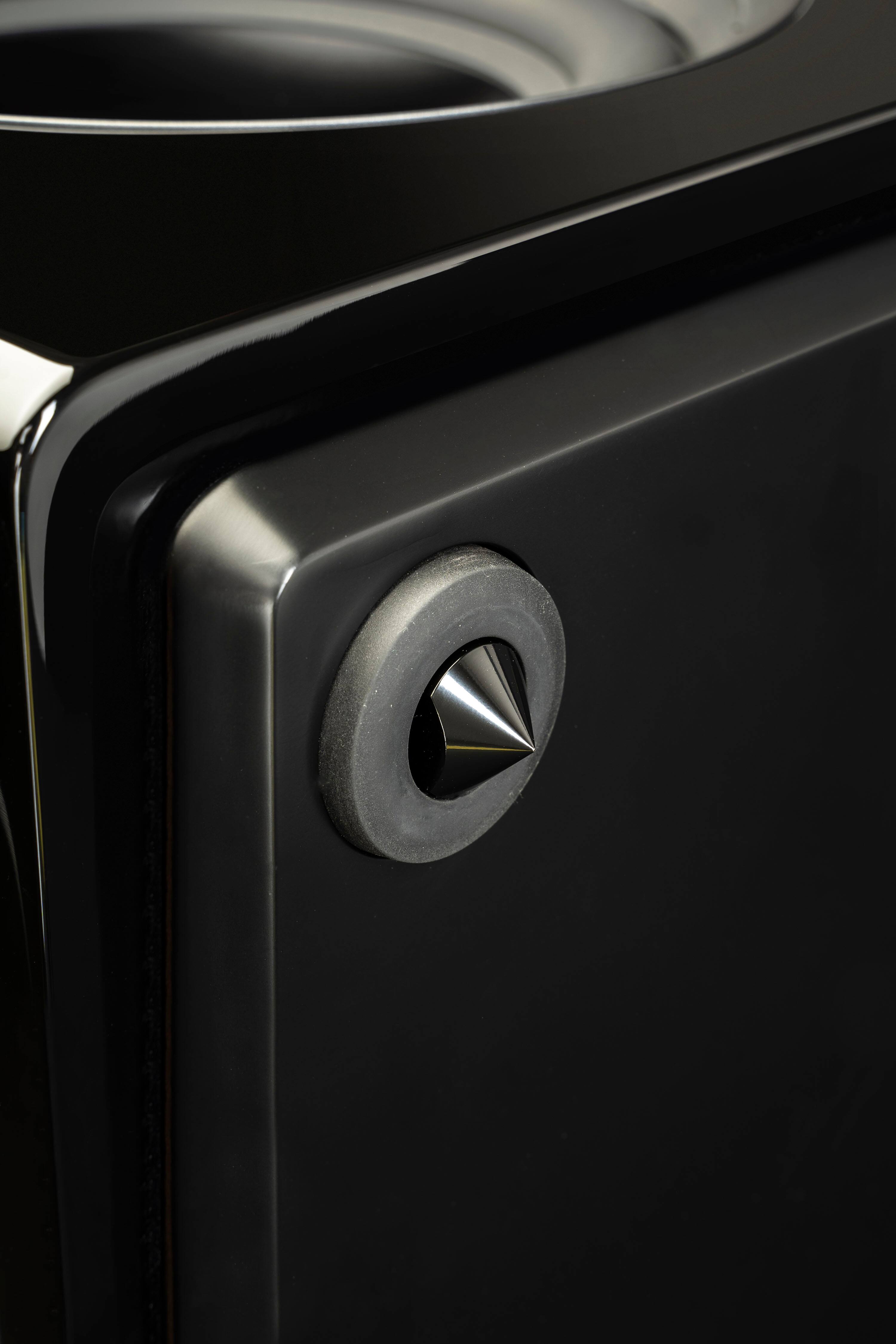 Alt View 19. MartinLogan - Dynamo 10, 10” Sealed, Powered Subwoofer, with Magnitude MT-1kW Amplifier, Sub Control App, and Wireless Built-In - Gloss Black.