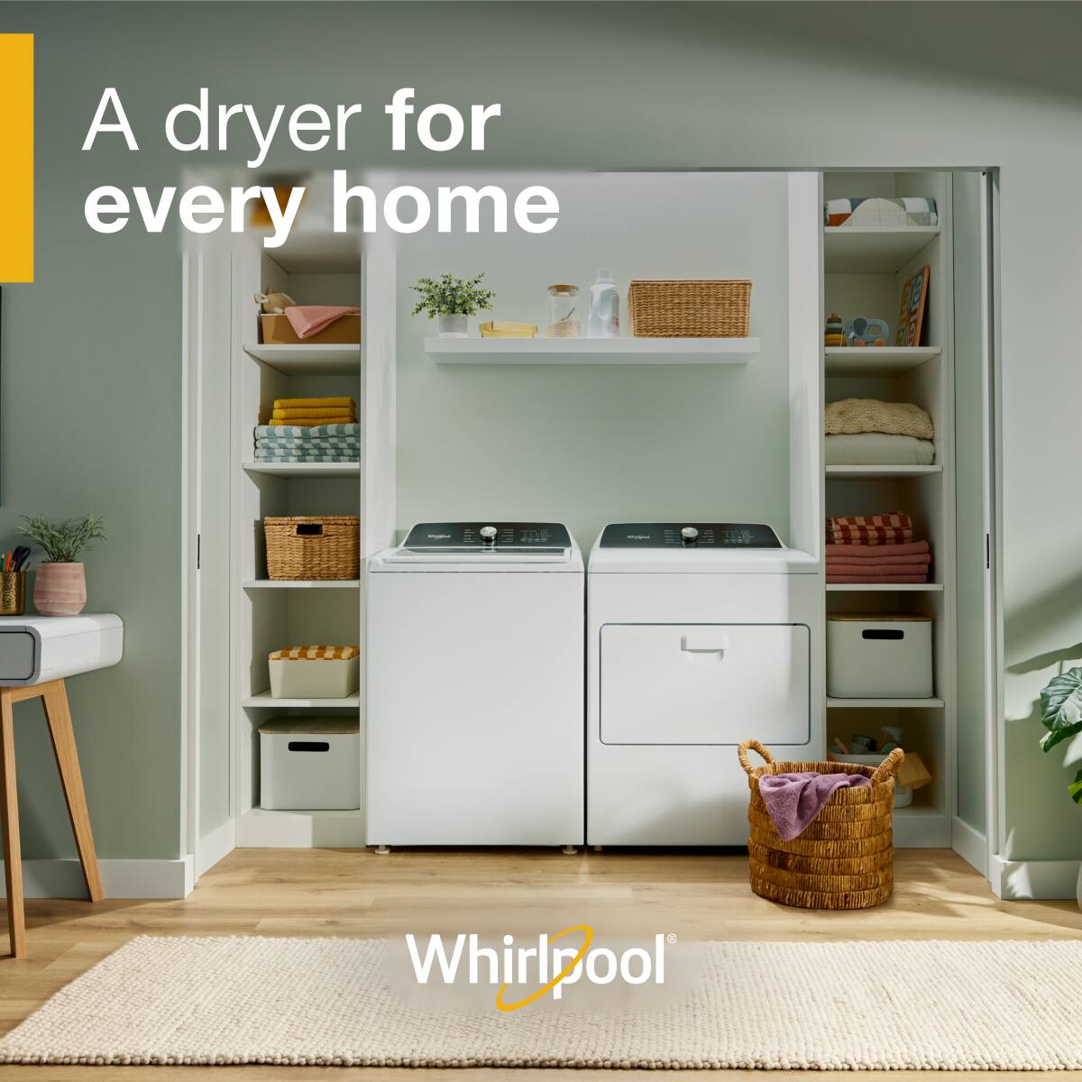 A dryer for every home

Whirlpool