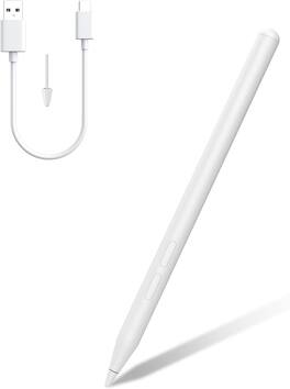 Core Tech - Active MPP Stylus Pen with Palm Rejection and 1024 Pressure Levels - White