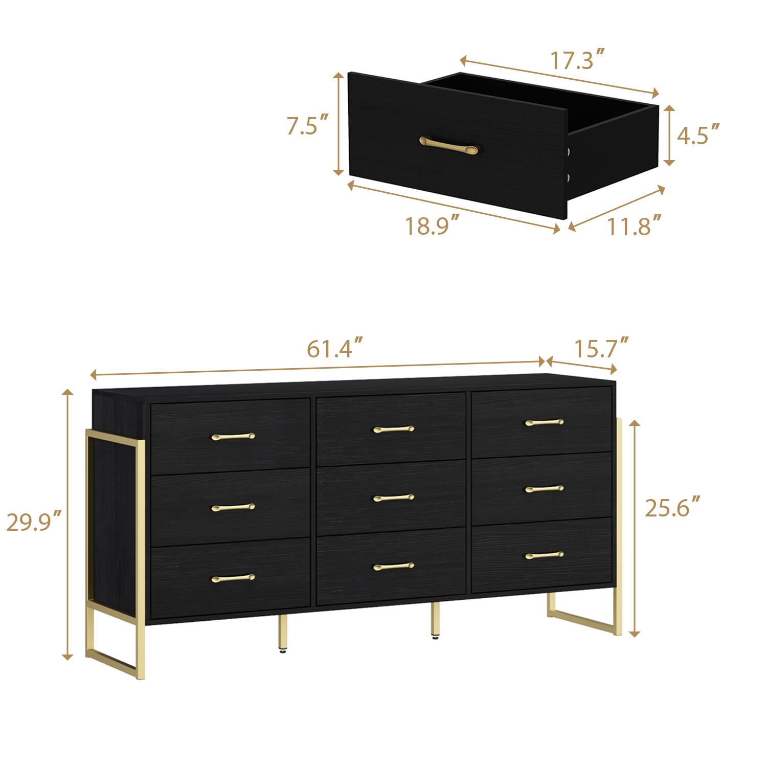 17.3" 7.5" 4.5" 18.9" 11.8" 61.4" 15.7" 29.9" 25.6"