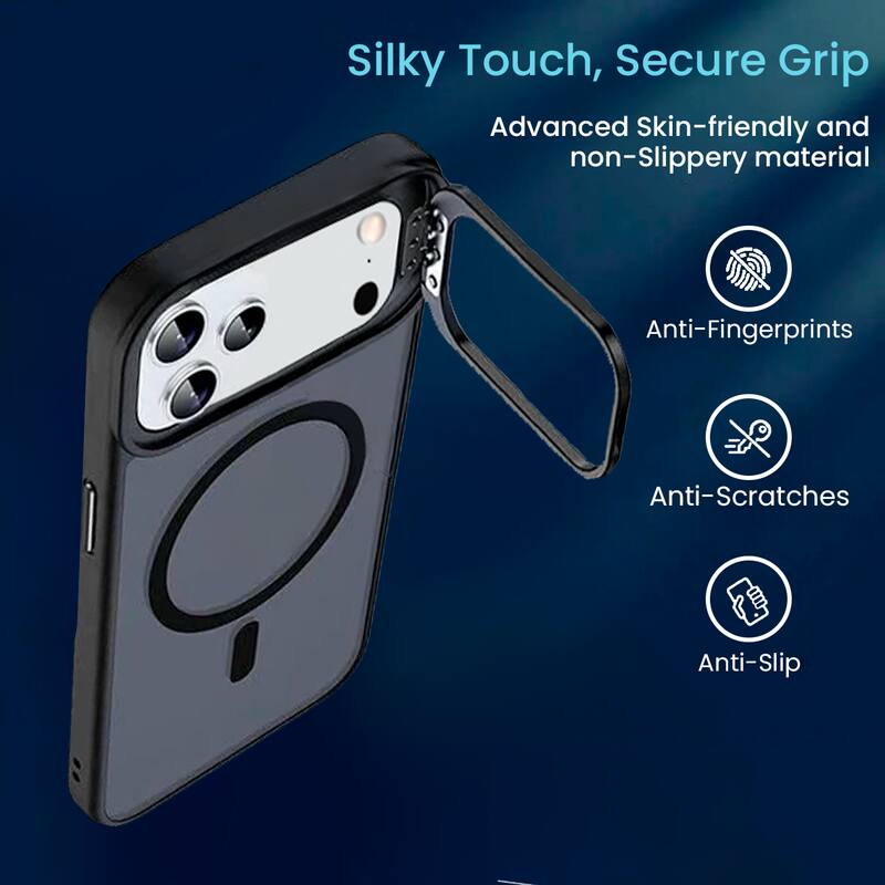 Silky Touch, Secure Grip

Advanced Skin-friendly and non-Slippery material

- Anti-Fingerprints
- Anti-Scratches
- Anti-Slip