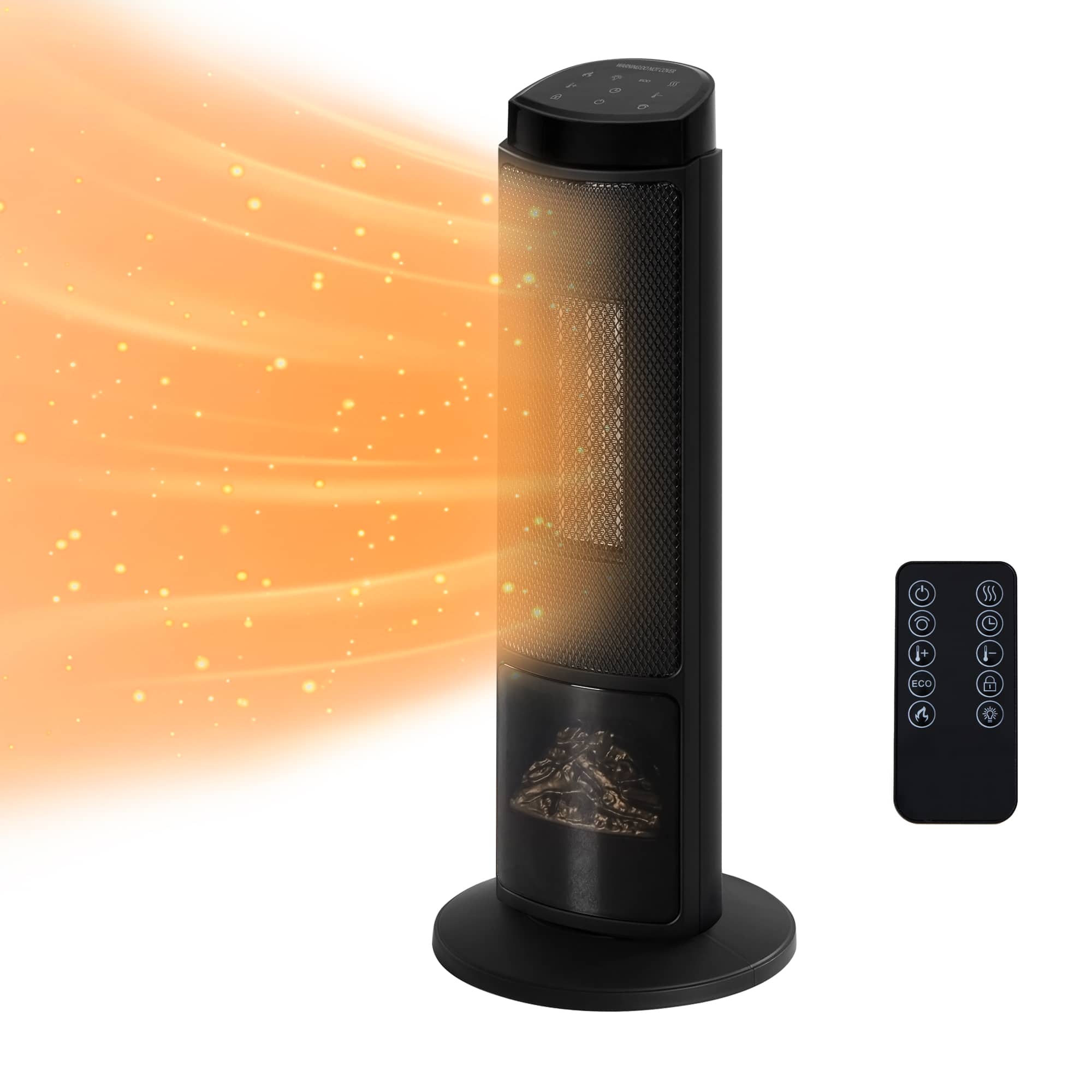 Sweet - Space Heater, Electric Heaters for Indoor Use with Thermostat and Remote