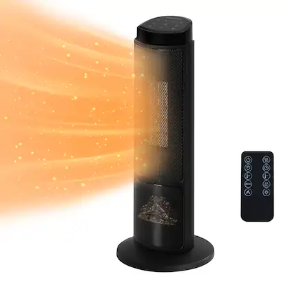 Front. Sweet - Space Heater, Electric Heaters for Indoor Use with Thermostat and Remote.