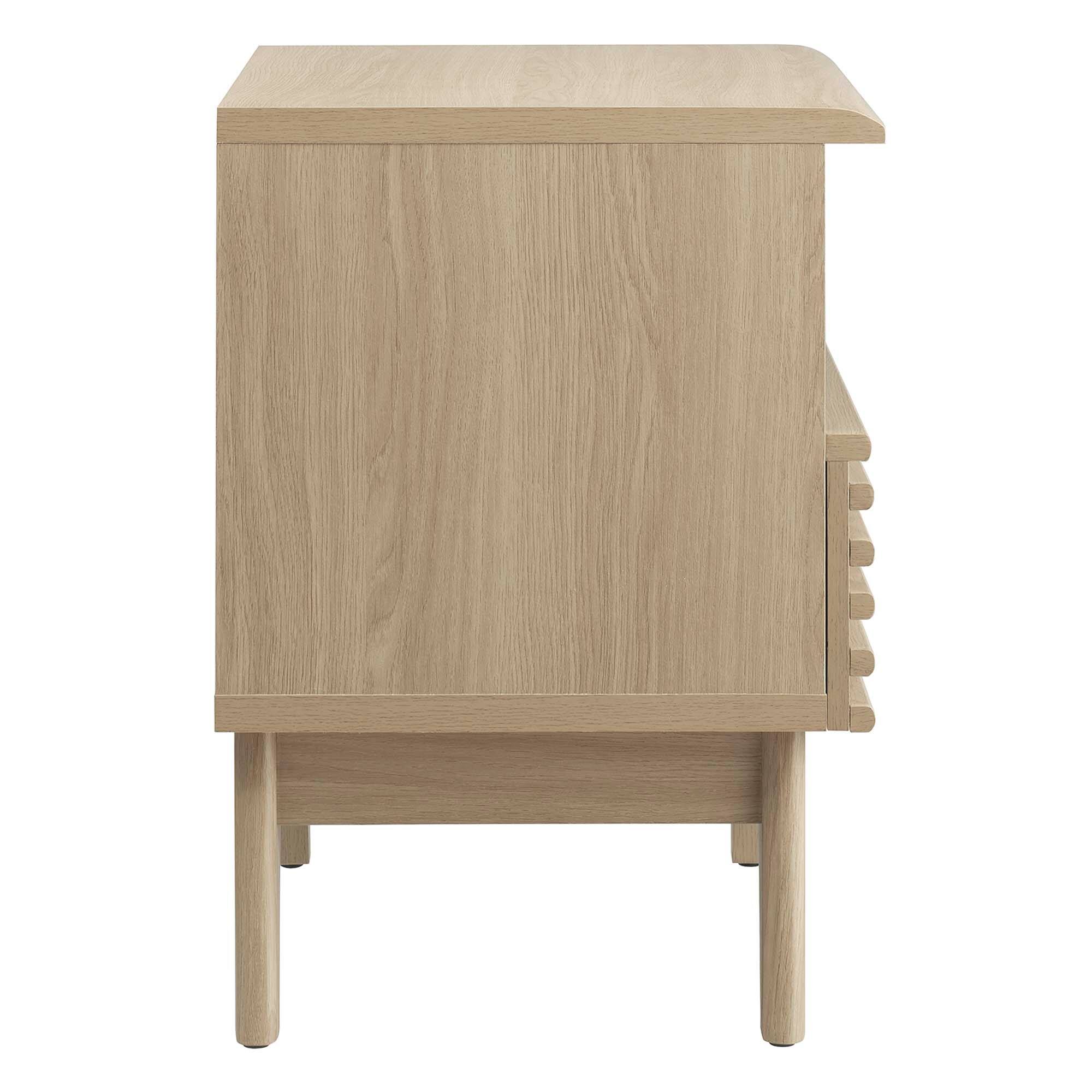 Alt View 1. Modway - Render Nightstand by Modway - Oak.