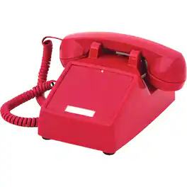 Cortelco - Standard Phone - 2500NDLRD - Red