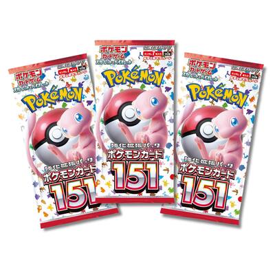 Pokémon TCG SV2A Scarlet & Violet 151 Booster Pack | 3 Pack Pokémon TCG SV2A Scarlet & Violet 151 Booster Pack | 3 Pack