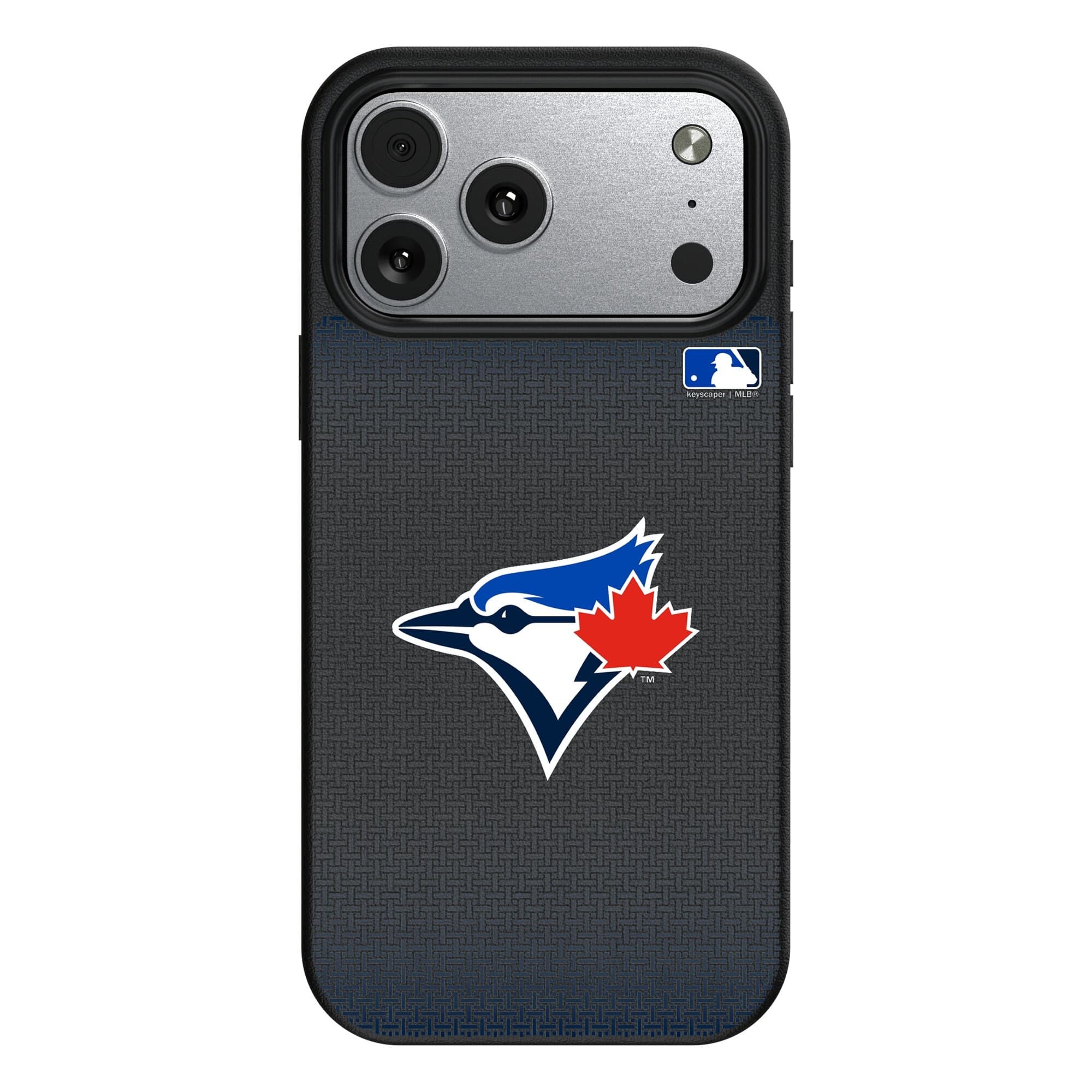 Keyscaper - MLB - Toronto Blue Jays Linen Logo iPhone Magnetic Bump Case - 17 Pro - Black price history on PriceWatchPro