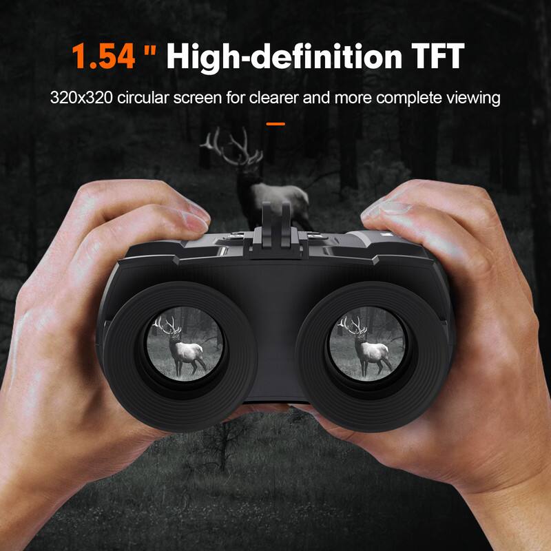 1.54" High-definition TFT  
320x320 circular screen for clearer and more complete viewing